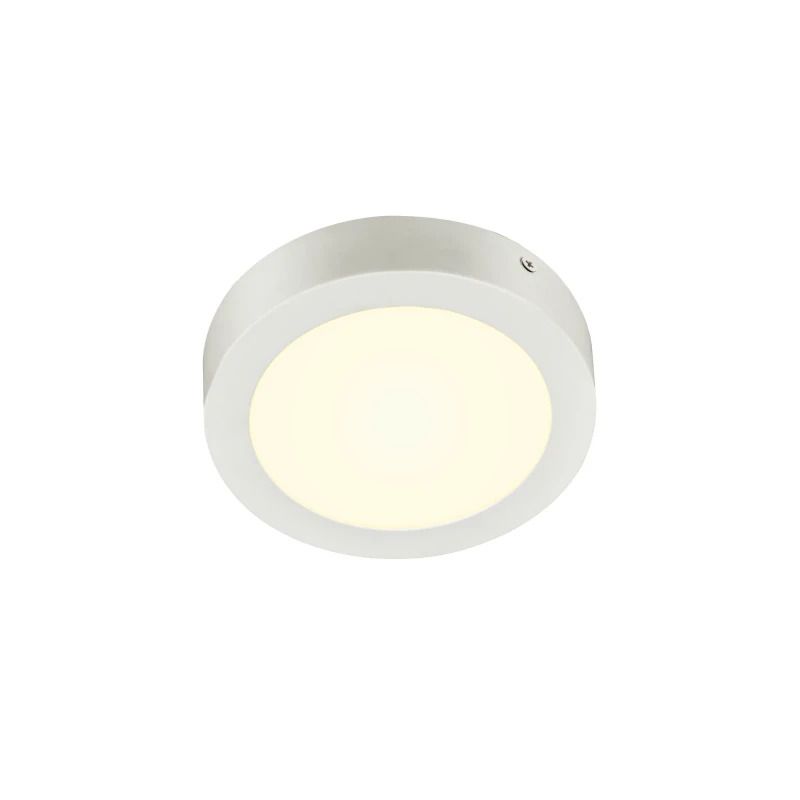 SLV LED Plafond- Wandlamp | 12W 4000K 990lm 940 | IP20 Dimbaar Wit | SENSER