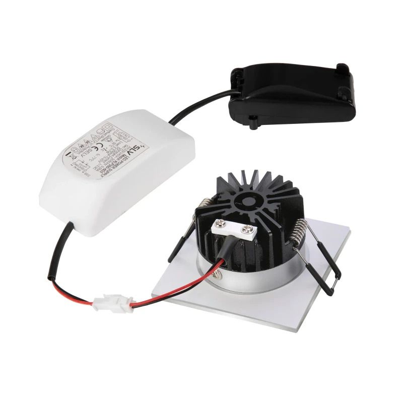 SLV LED Inbouwarmatuur Ø60mm | 7.3W 1800K 440lm IP20 | Dimbaar | PATTA