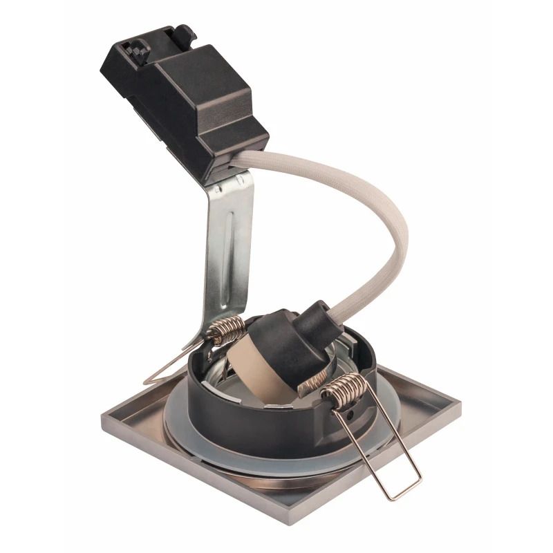 SLV LED Inbouwarmatuur Vierkant | 1X GU10 Max 50W IP65 | Dimbaar | DOLIX