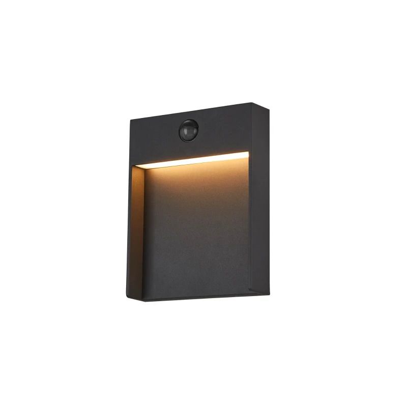 SLV LED Wandlamp | 16W 3000K/4000K 600lm 830/840 | IP54 Sensor | FLATT