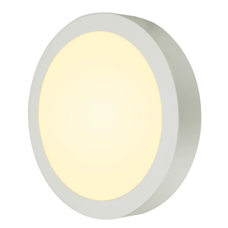 SLV LED Plafondlamp | 15W 3000K 1200lm 930 | IP20 Dimbaar Wit | SENSER