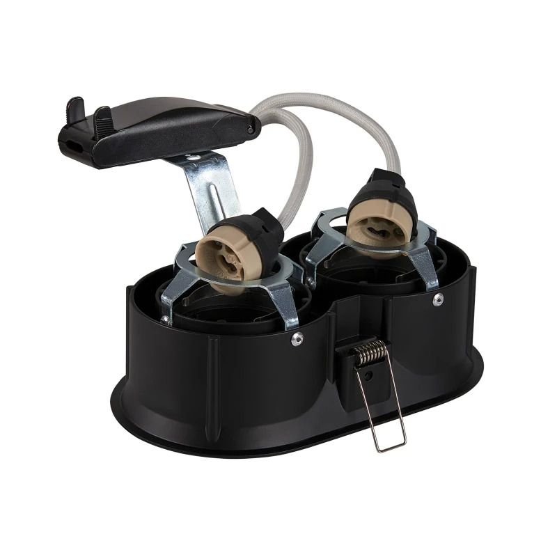 SLV LED Inbouwarmatuur Ømm | 2X GU10 Max 25W IP20 | Dimbaar | HORN
