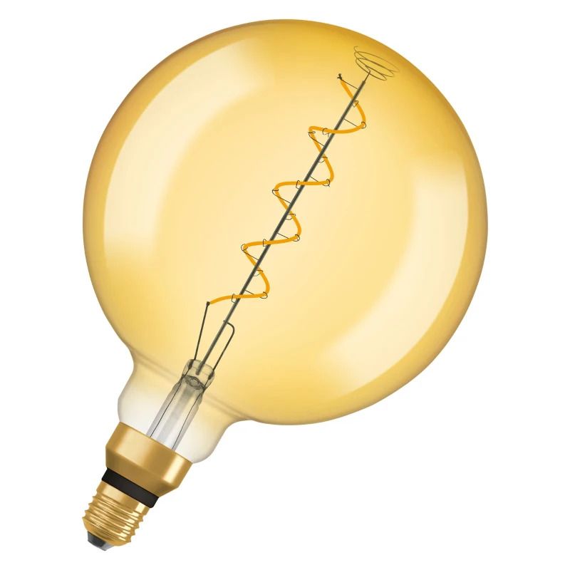 Osram E27 LED Kaarslamp | 4W Goud 2000K 220V/240V 820 300Lm | 300° Ø200mm