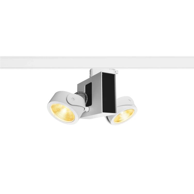 SLV 3-fase LED Rail Armatuur | 31W 3000K 1900lm 830 IP20 | Dimbaar | TEC KALU