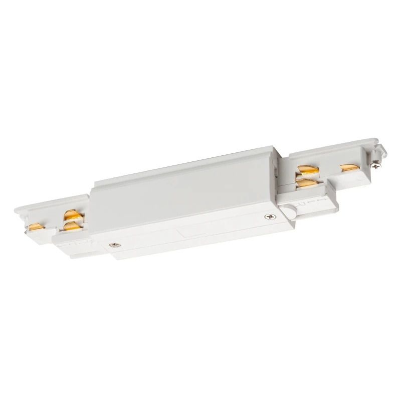 SLV Onderdeel | S-TRACK verbinder, met voedingsmogelijkheid, DALI, PHASE, wit | S-TRACK SYSTEM