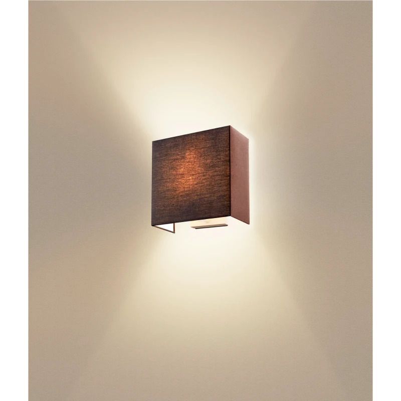 SLV LED Wandlamp | 1X E27 Max 40W | IP20 Dimbaar Zwart | ACCANTO