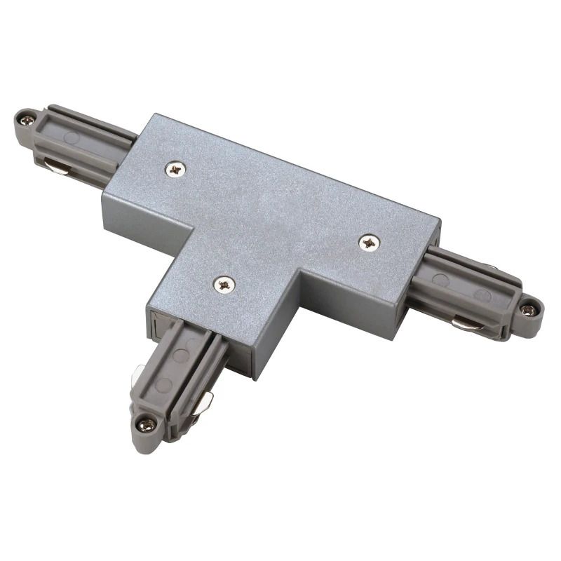 SLV Onderdeel | T-verbinder voor 1-fase hoogvoltage-stroomrail, opbouwversie, aarde bu | 1~ SYSTEM