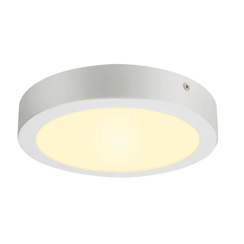 SLV LED Plafondlamp | 15W 3000K 1200lm 930 | IP20 Dimbaar Wit | SENSER