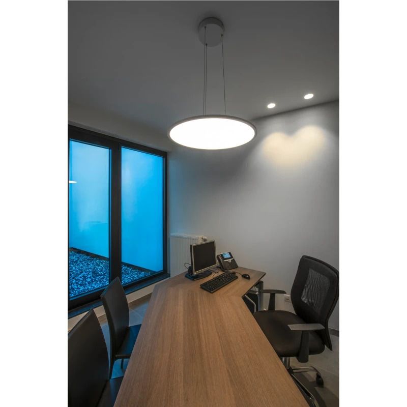 SLV LED Pendelarmatuur | 43W 4000K 3350lm 840 | IP20 DALI Dimbaar | LED PANEL