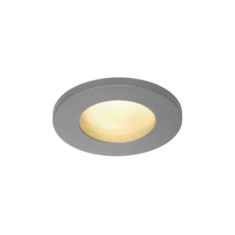 SLV LED Inbouwarmatuur Ø70mm | 1X GU10 Max 35W 9 IP44 | Dimbaar | DOLIX