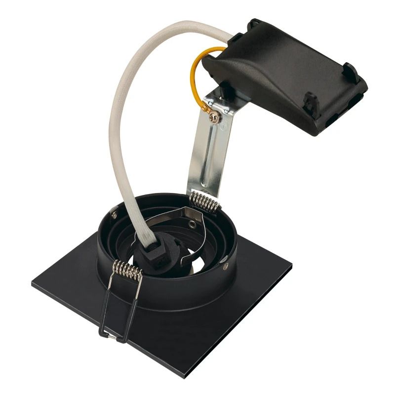 SLV LED Inbouwarmatuur Vierkant | 1X GU10 Max 50W IP20 | Dimbaar | NEW TRIA