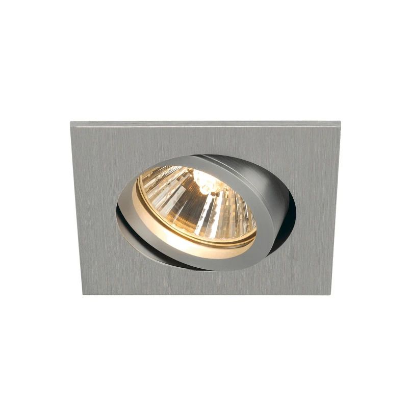 SLV LED Inbouwarmatuur Vierkant | 1X GU10 Max 50W IP20 | Dimbaar | NEW TRIA