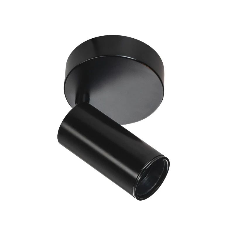 SLV LED Plafond- Wandlamp | 1X E27 Max 60W | IP20 Dimbaar Zwart | FITU