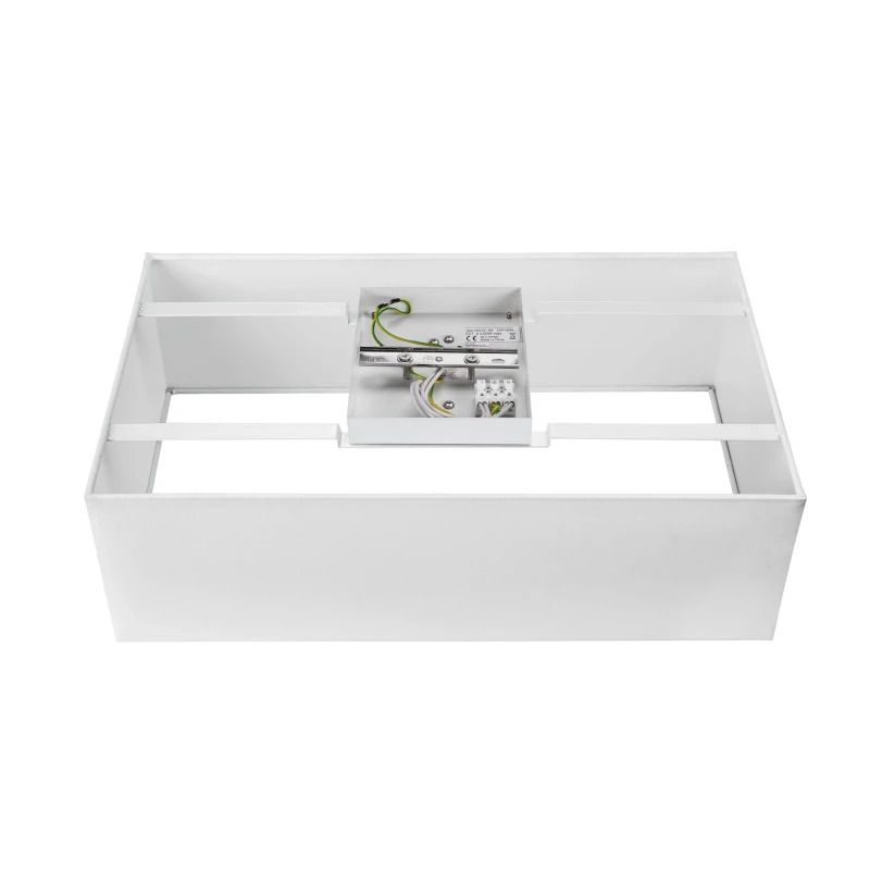 SLV LED Plafondlamp | 2X E27 Max 40W | IP20 Dimbaar Wit | ACCANTO