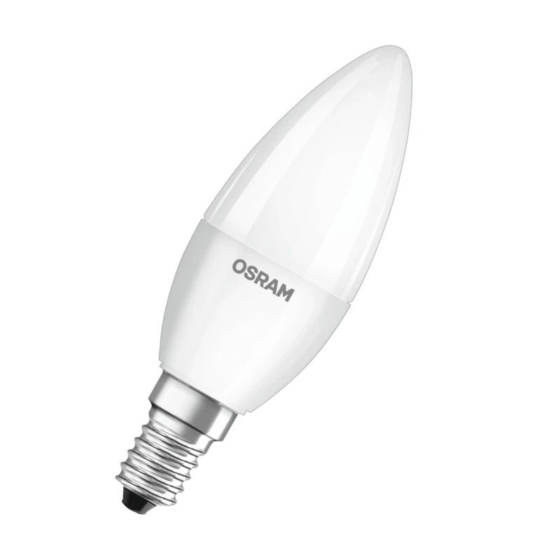 Osram E14 LED Kaarslamp | 4.9W 2700K 220V 827 470Lm | 200° Ø37mm