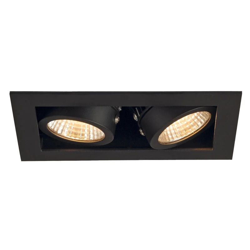 SLV LED Inbouwarmatuur Vierkant | 14W 3000K 1290lm 830 IP20 | Dimbaar | KADUX