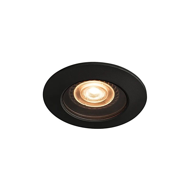 SLV LED Inbouwarmatuur Ø75mm | 1X GU10 Max 5W IP20 | Dimbaar | VARU