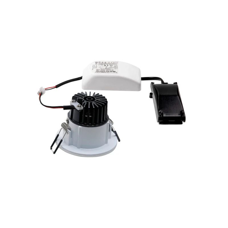 SLV LED Inbouwarmatuur Ø70mm | 11W 3000K 860lm 830 IP20 | Dimbaar | PATTA