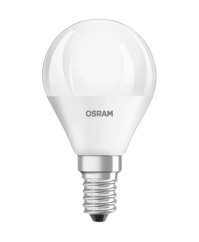 10x Osram E14 LED Lamp | 4.9W 2700K 220V/240V 827 470Lm | 200°