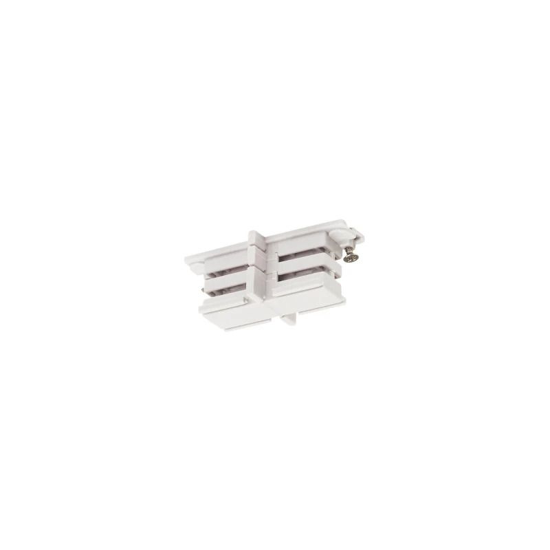 SLV Onderdeel | Mini-verbinder voor S-TRACK 3-fasen rail | geïsoleerd | verkeerswit
