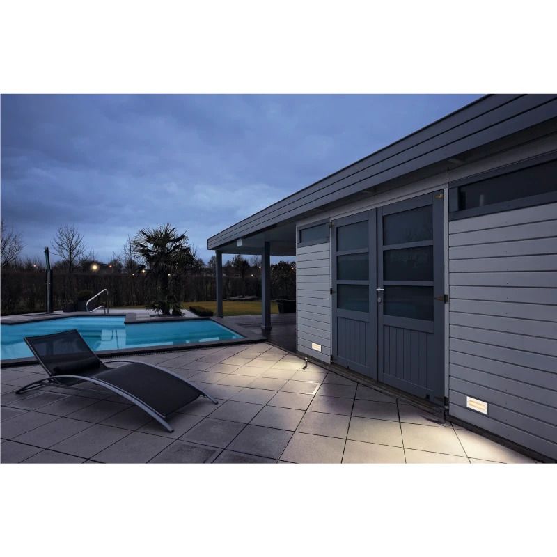 SLV LED Wandlamp | 9.5W 3000K 950lm 830 | IP65 | BRICK