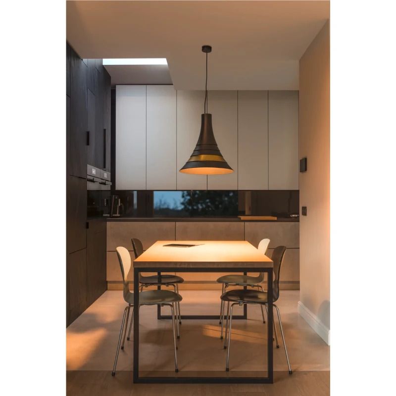 SLV LED Pendelarmatuur | 1X E27 Max 60W | IP20 Dimbaar | BATO