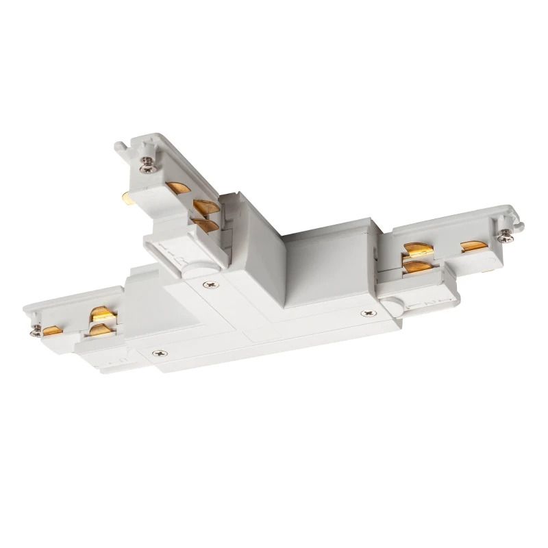 SLV Onderdeel | S-TRACK T-verbinder, aarde buiten, rechts, DALI, PHASE, wit | S-TRACK SYSTEM