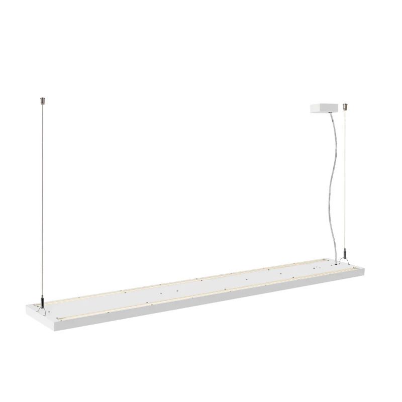 SLV LED Pendelarmatuur | 59W 4000K 7200lm 840 | IP20 DALI Dimbaar | WORKLIGHT