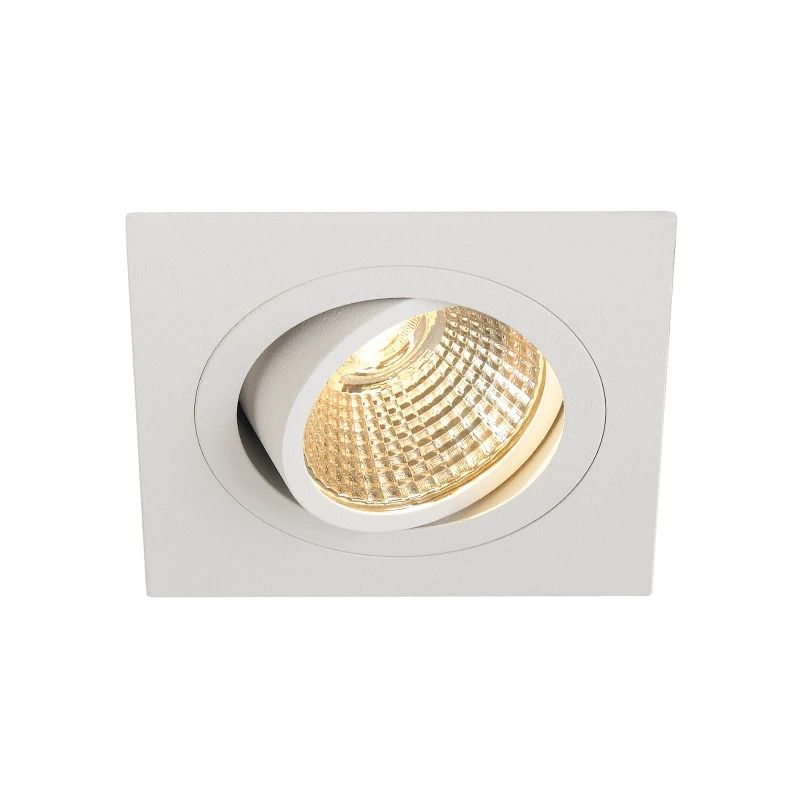 SLV LED Inbouwarmatuur Vierkant | 8W 2700K 645lm 827 IP20 | NEW TRIA