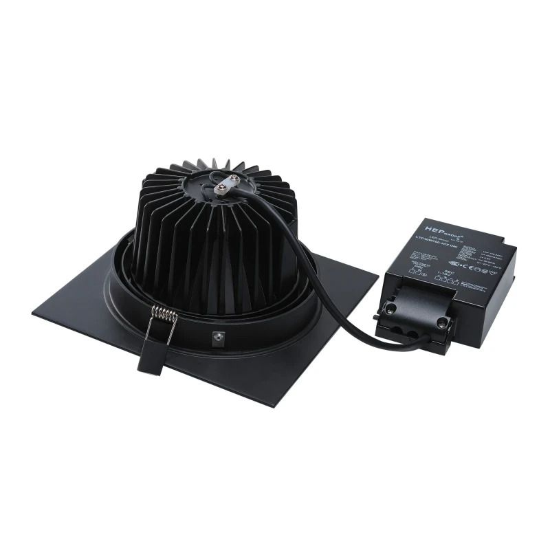SLV LED Inbouwarmatuur Vierkant | 29W 3000K 2700lm 830 IP20 | Dimbaar | NEW TRIA