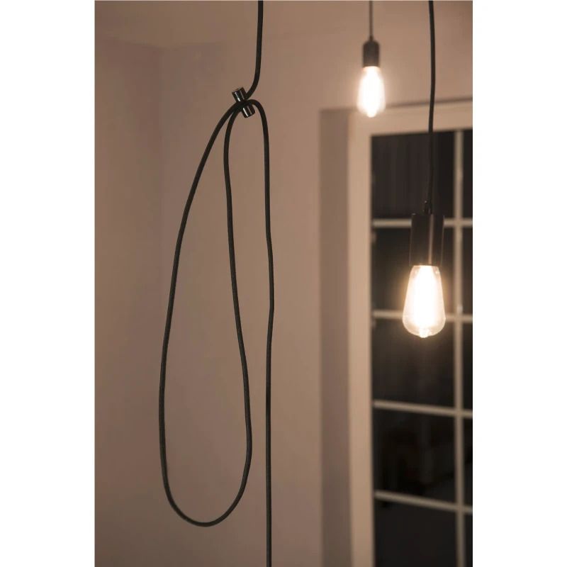 SLV Onderdeel | FITU Cable Hook | zwart | afstandhanger voor hanglampen | kabelklem