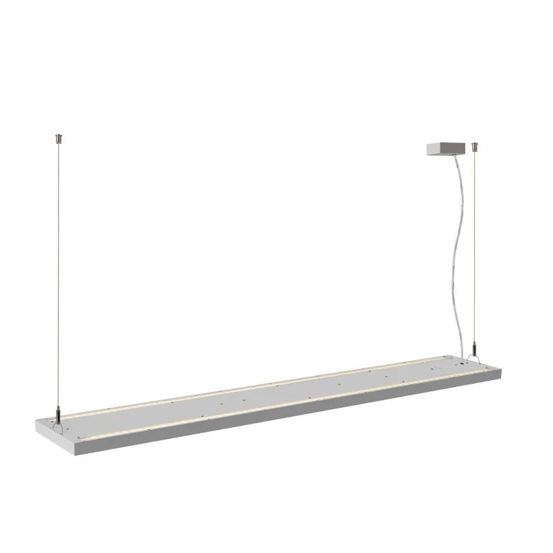SLV LED Pendelarmatuur | 59W 4000K 7200lm 840 | IP20 DALI Dimbaar | WORKLIGHT