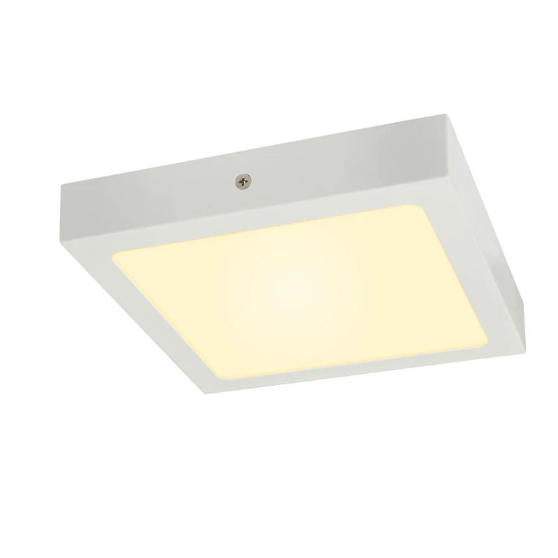 SLV LED Plafondlamp | 15W 3000K 1100lm 930 | IP20 Dimbaar Wit | SENSER