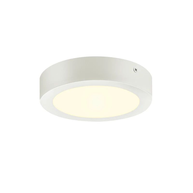 SLV LED Plafond- Wandlamp | 12W 4000K 990lm 940 | IP20 Dimbaar Wit | SENSER