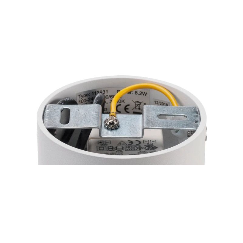 SLV LED Armatuur | 7.6W 3000K 640lm 830 | IP20 Wit | TRILEDO