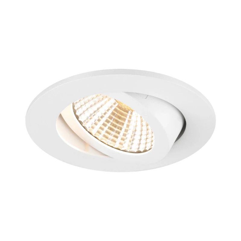 SLV LED Inbouwarmatuur Ø68mm | 8.6W 2500K/4000K 540lm IP20 | Dimbaar | NEW TRIA
