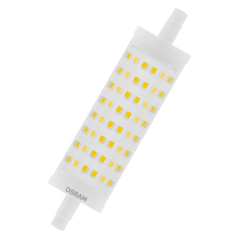 Osram R7s LED Buislamp | 16W 2700K 220V 827 2000Lm | 300° Dimbaar 118mm
