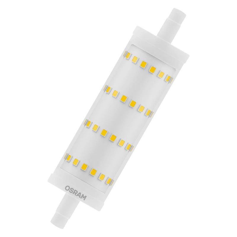 6x Osram R7s LED Buislamp | 13W 2700K 220V/240V 827 1521Lm | 300° 118mm