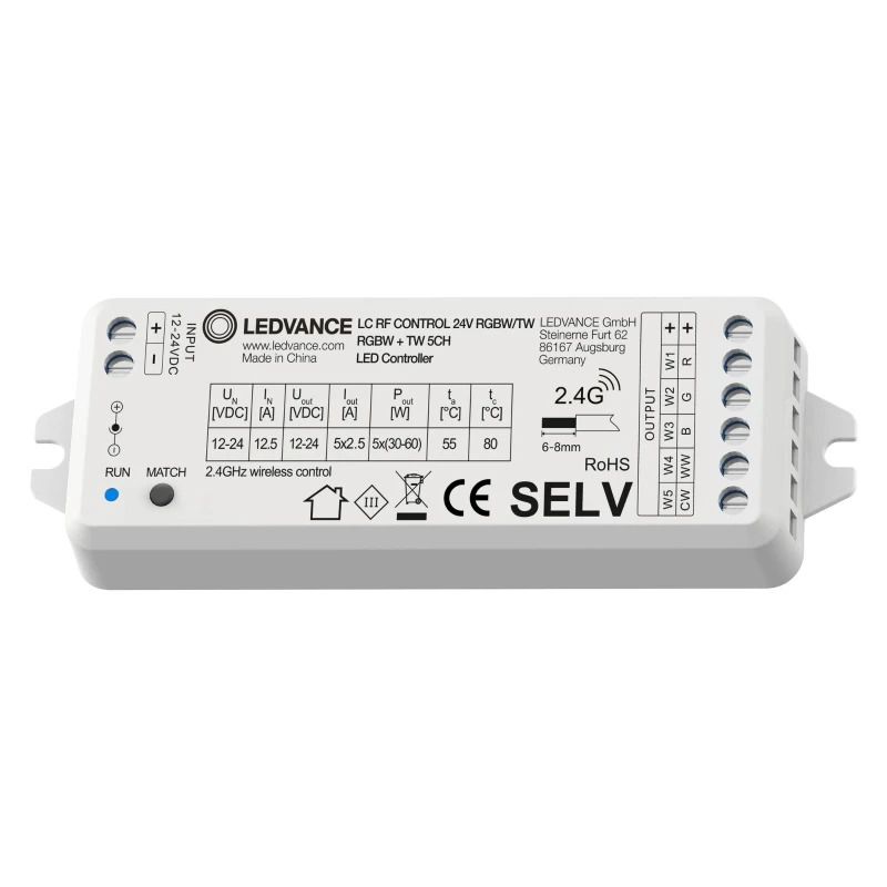 Ledvance Lichtregelsysteemcomponent | lc rf control rgbw/tw control 24v rgbw/tw