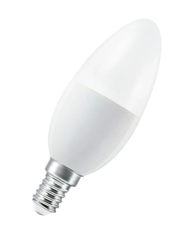 4x Ledvance Smart E14 LED Lamp | 4.9W 2700K 0V/2V 827 470Lm | 200° Ø37.5mm Dimbaar
