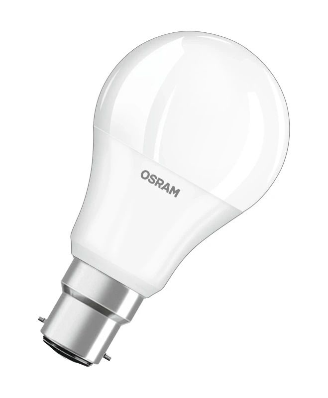 10x Osram B22d LED Lamp | 8.5W 2700K 220V 827 806Lm | 200°