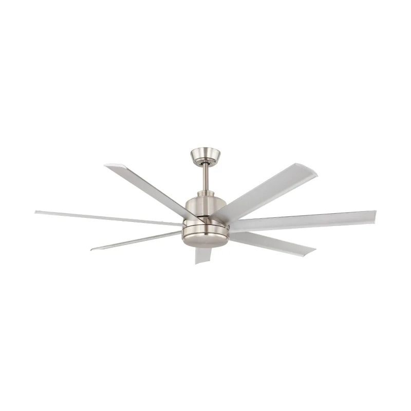 Plafondventilator Eglo Azar 60 | 152.4cm | Indoor | aluminium-geborsteld, nikkel-mat