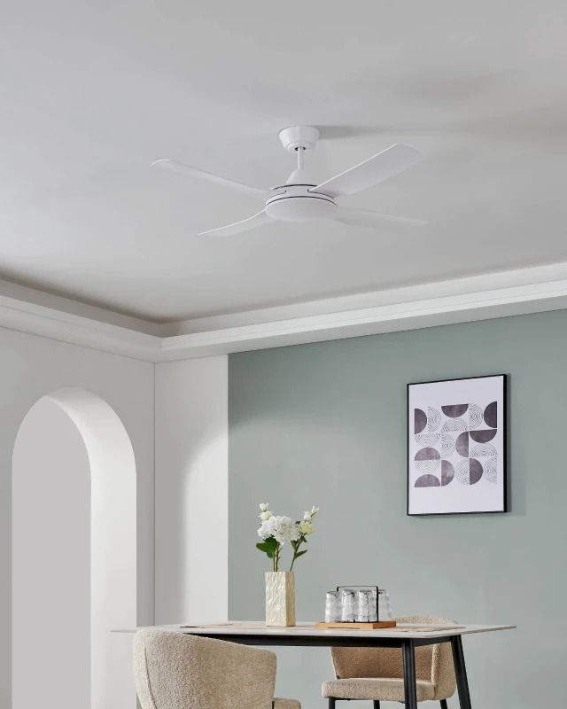 Plafondventilator Eglo Bondi 1 | 122cm | Indoor | wit mat