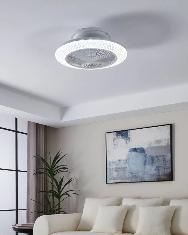 Plafondventilator Eglo Malinska | 55cm | Indoor | wit