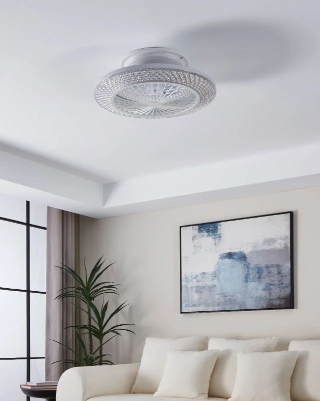 Plafondventilator Eglo Malinska | 55cm | Indoor | wit