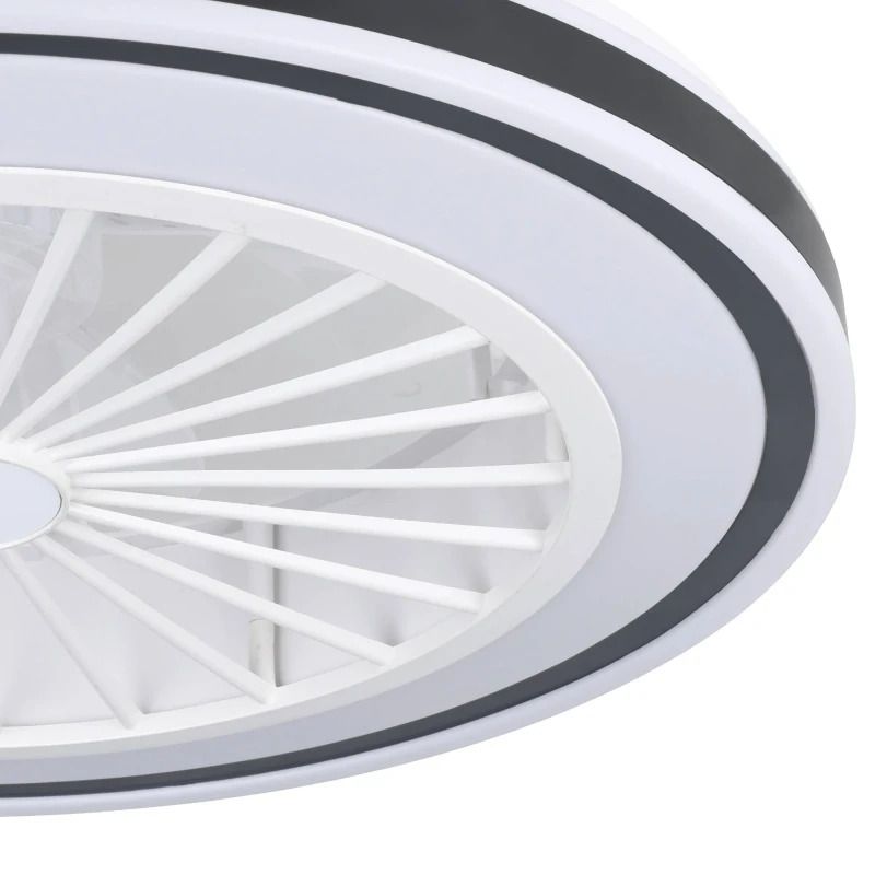 Plafondventilator Eglo Almeria | 48cm | Indoor | wit, zwart