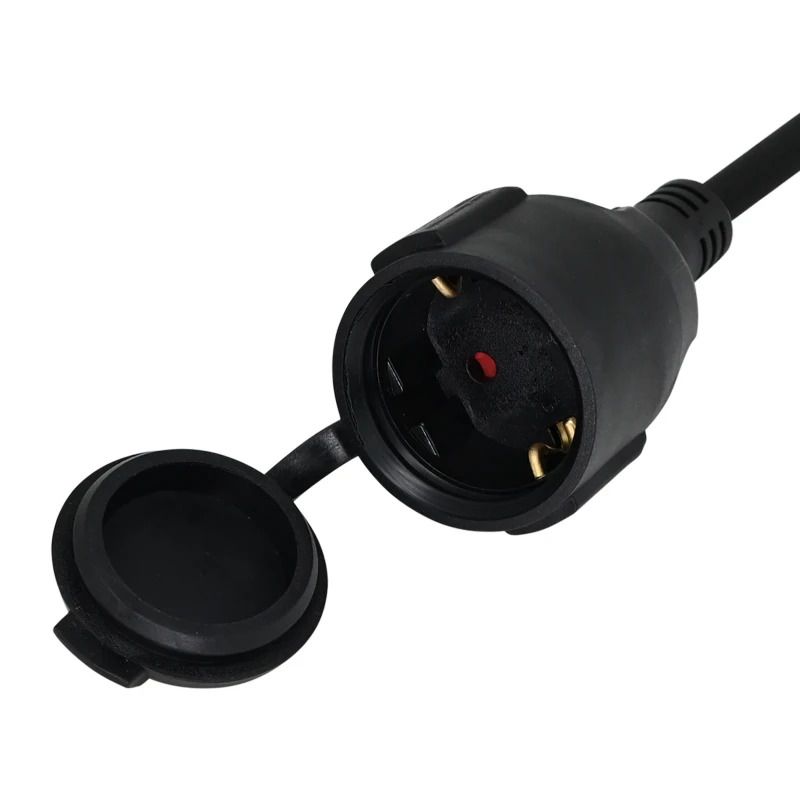 Campingstekker | Schuko Contrastekker naar CEE Stekker | 40cm IP44