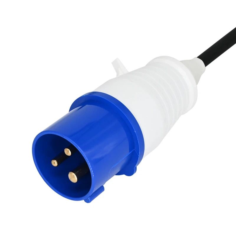 Campingstekker | Schuko Contrastekker naar CEE Stekker | 40cm IP44