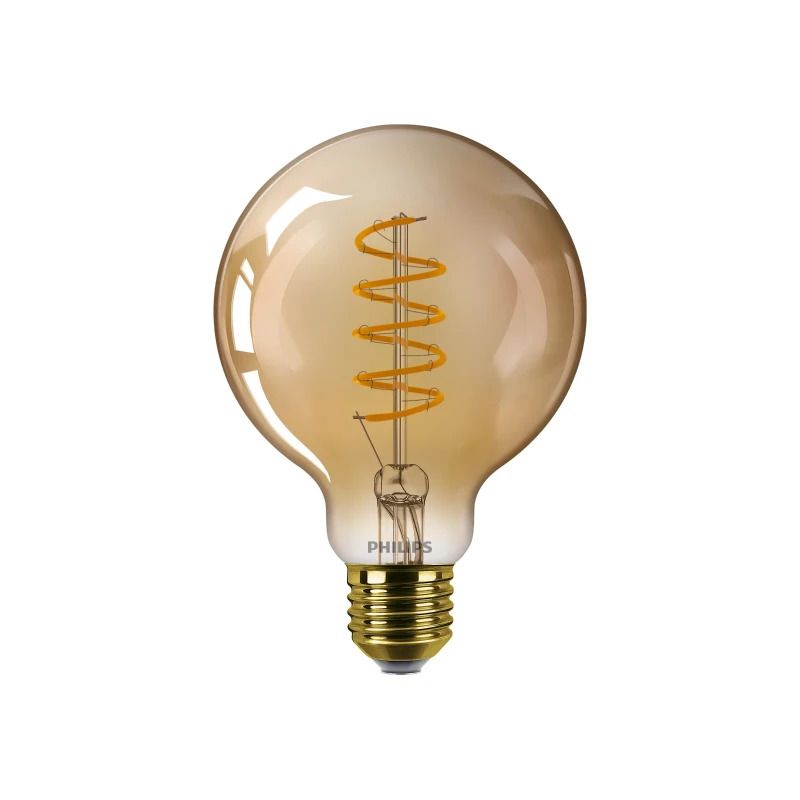 Philips E27 LED Globelamp | 4W 1800K 220V/240V 818 | 250lm 330° Dimbaar