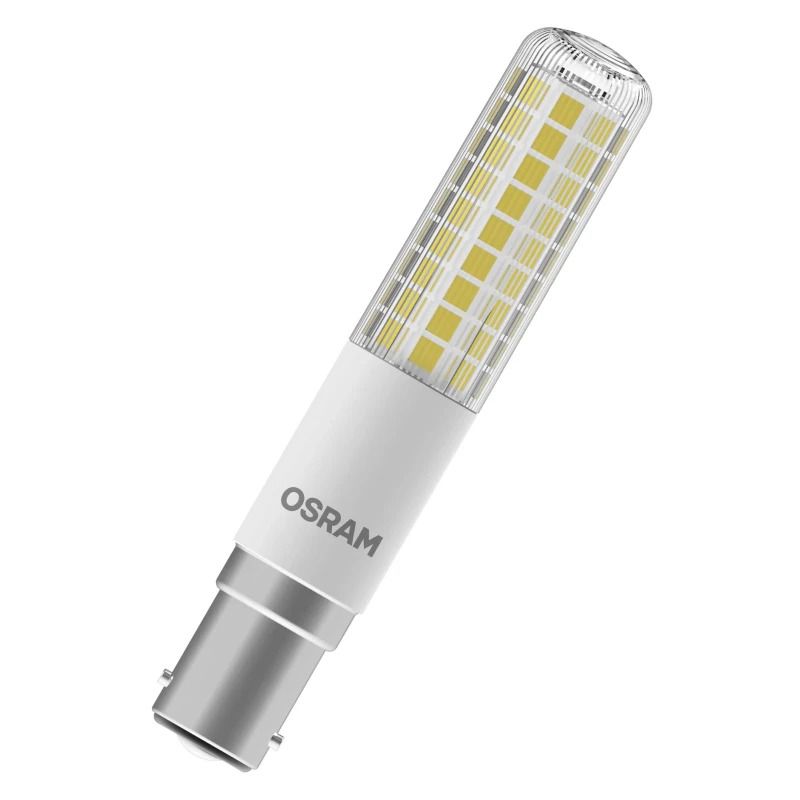 4x Osram B15d LED Buislamp | 9W 2700K 220V/240V 827 1055Lm | 320° Dimbaar